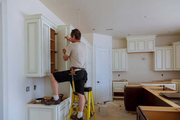 Cabinet Refacing Before After Lovettsville